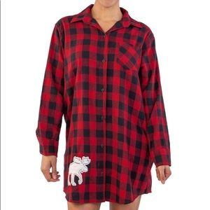 Lazy One Flannel Nightshirt